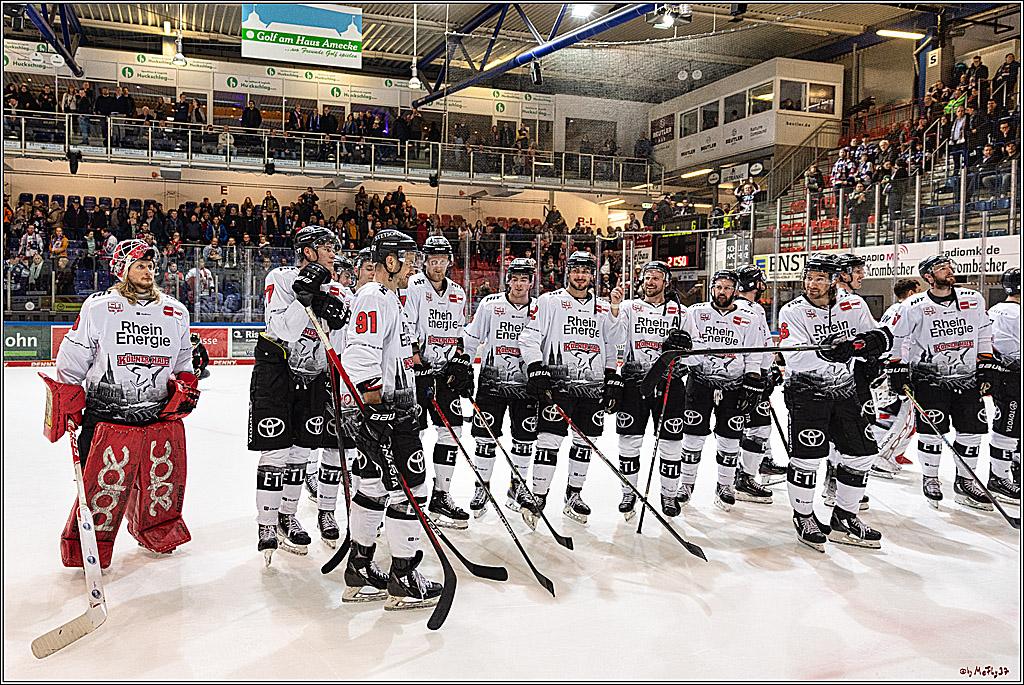 PENNY DEL;  Iserlohner EC - Koelner Haie; Iserlohn, 24.02.2023